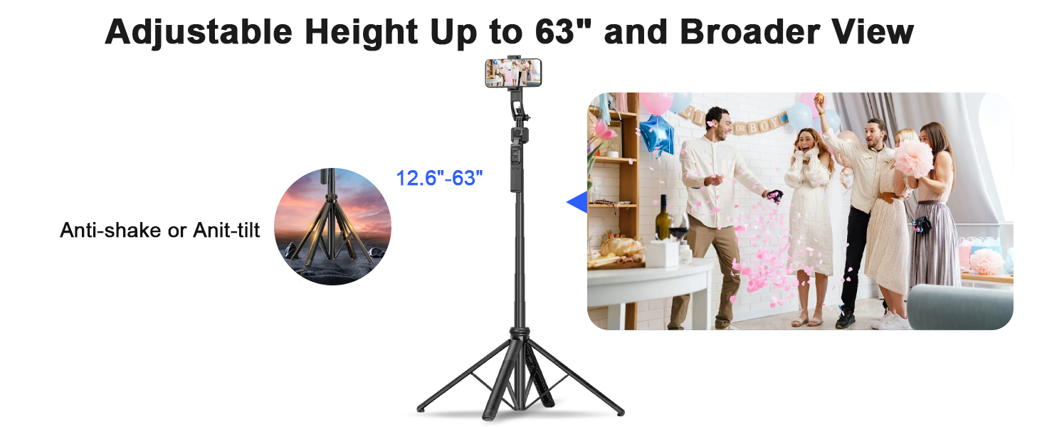 auto face tracking tripod 360 rotation with stand
