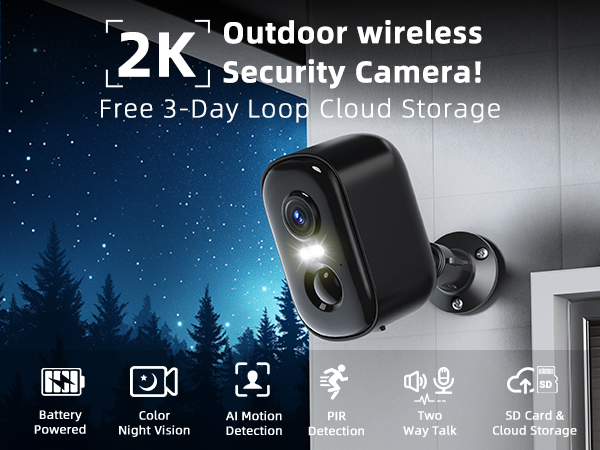 outdoor security camera wireless