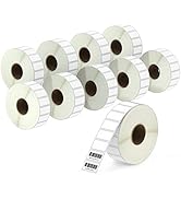 BETCKEY - 1" x 0.5" (25 mm x 13 mm) Small Labels Compatible with Zebra &amp; More Label Printer,Premi...