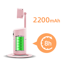 Built-in rechargeable battery