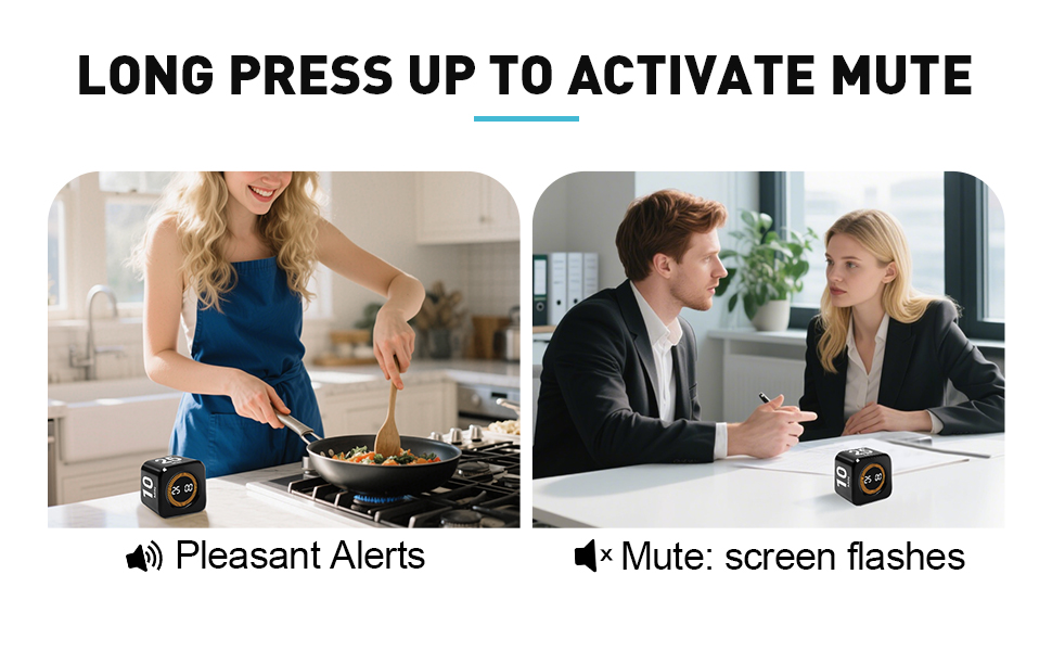 Pleasant Alert Tone, Mute Option