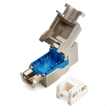 Cat6A Toolless Keystone Jack | Shielded