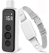 Bousnic Shock Collar for Dogs - Waterproof Rechargeable Dog Electric Training Collar with Remote ...