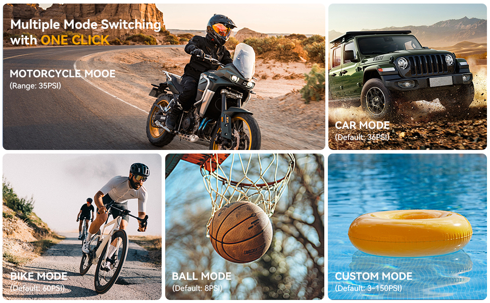 portable tire inflator for car