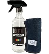 Delete Screen Cleaner Spray Kit, 16oz Bottle and 12