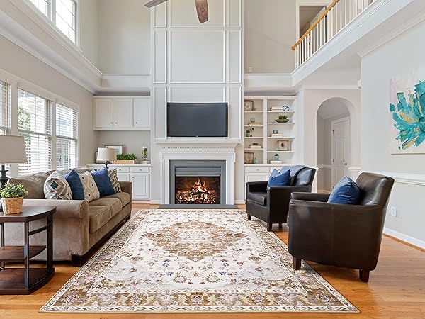 gold rug