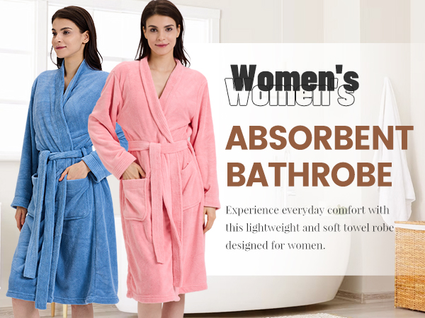 Women&amp;amp;#39;s Absorbent Bathrobe