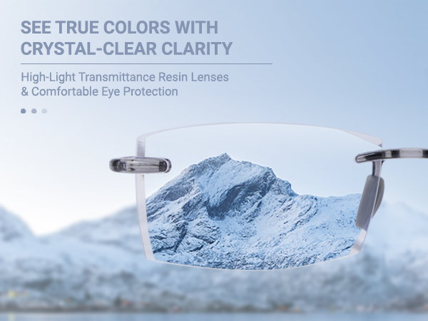 rimless reading glasses 2.75 reading glasses women 1.00+ reading glasses women 