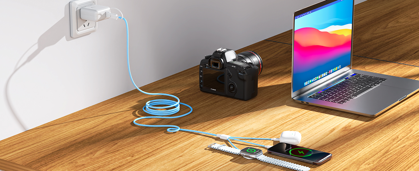 charging cables for multiple devices
