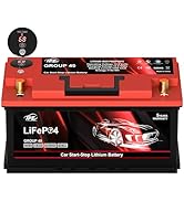 TPE Car Start-Stop Lithium Battery GROUP 49 12V 90AH Car Battery with 1300CCA – High-Performance ...