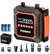 Tuomico Paddle Board Pump Rechargeable Battery Powered Sup Electric Pump-Cordless &amp; Portable, 20P...