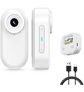Body Camera, Thumb Action Camera HD 1080P Video Recorder, Small POV Camcorder with Motion Detecti...