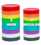 plastic mason jar lids