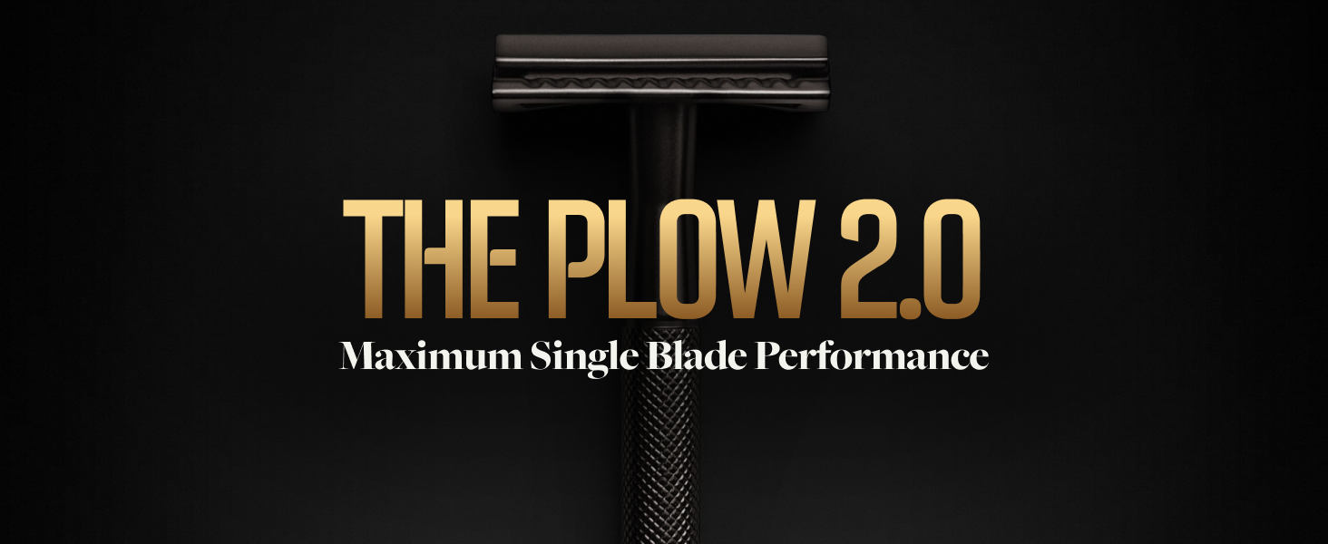 manscaped plow single blade face shaving razor