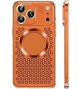 Losin for iPhone 17 Pro Max Magnetic Case Heat Dissipation Cooling Phone Case [Compatible with Ma...