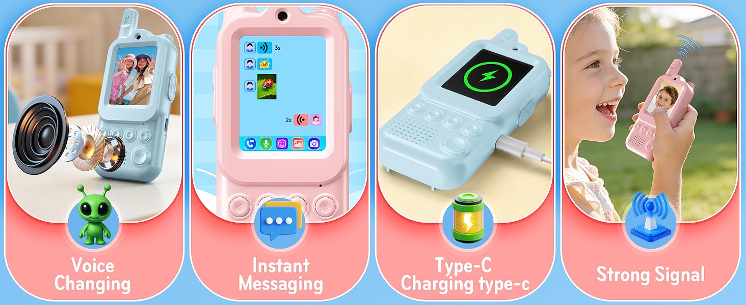video walkie talkies