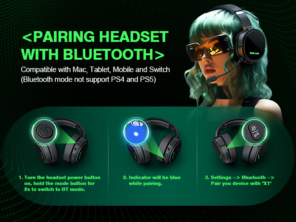 Bluetooth headphones