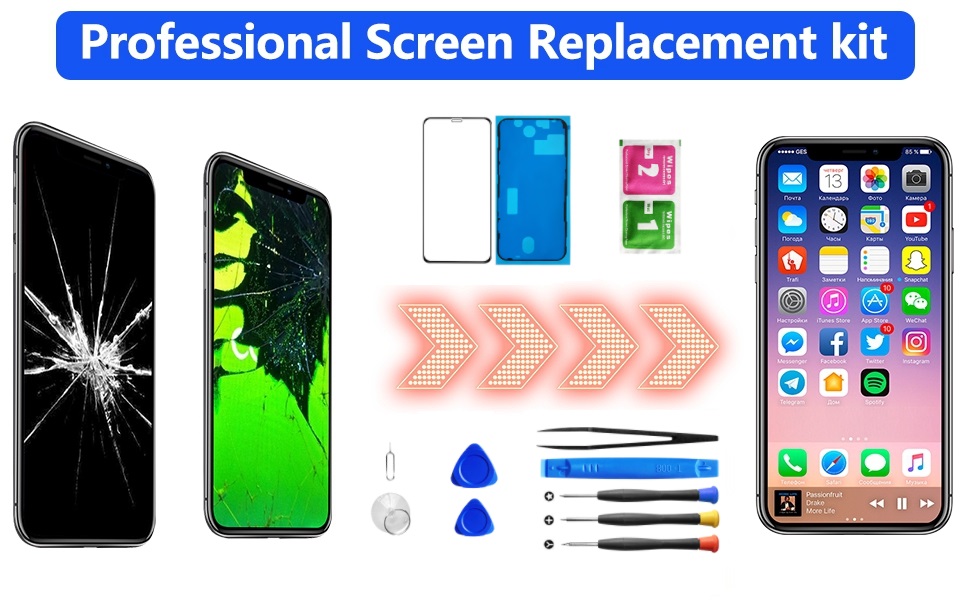 Replacement screen for iPhone 15, for iPhone 15 Screen Replacement kit