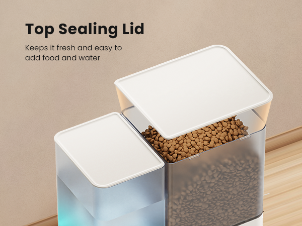 Automatic Cat Feeder and Water Dispenser