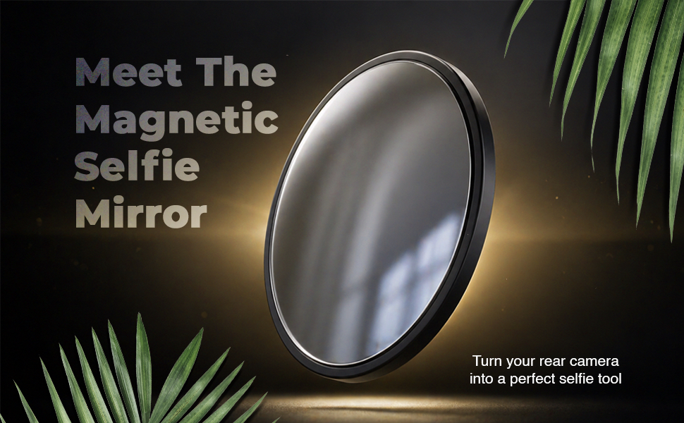 selfie mirror for wide angle camera
