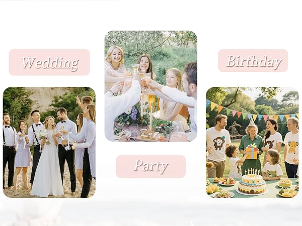 pink plastic plates
