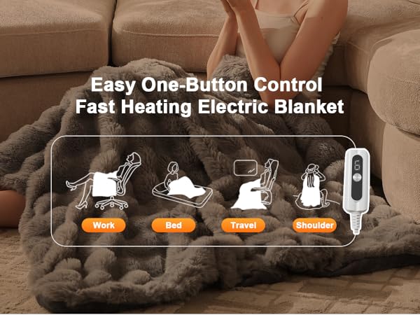 throw heated balnket