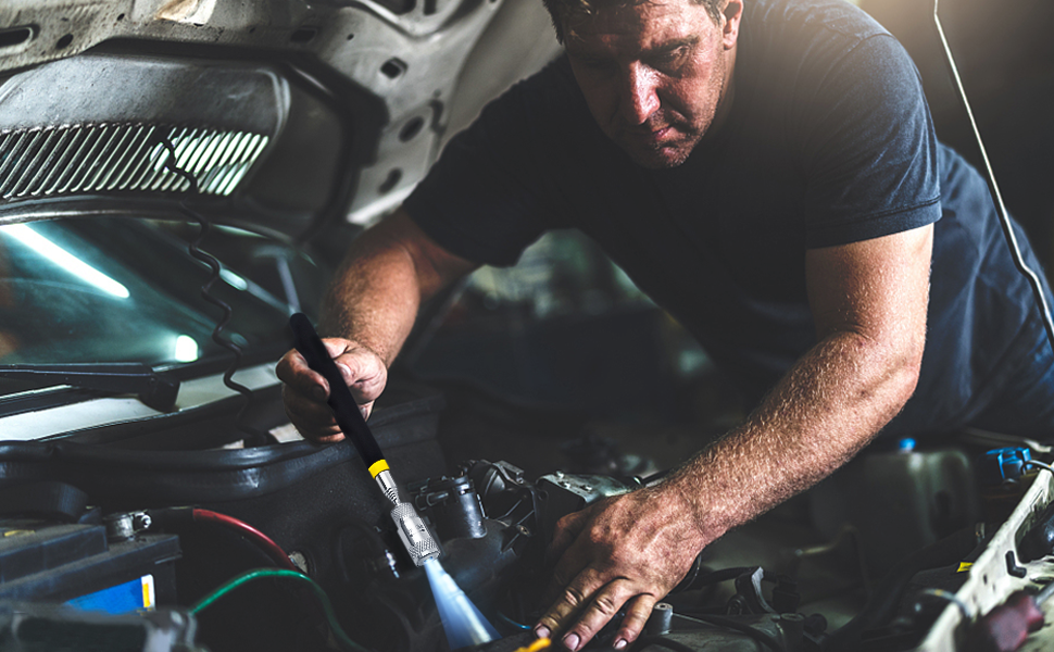 telescoping Magnetic Pickup Tool with led light