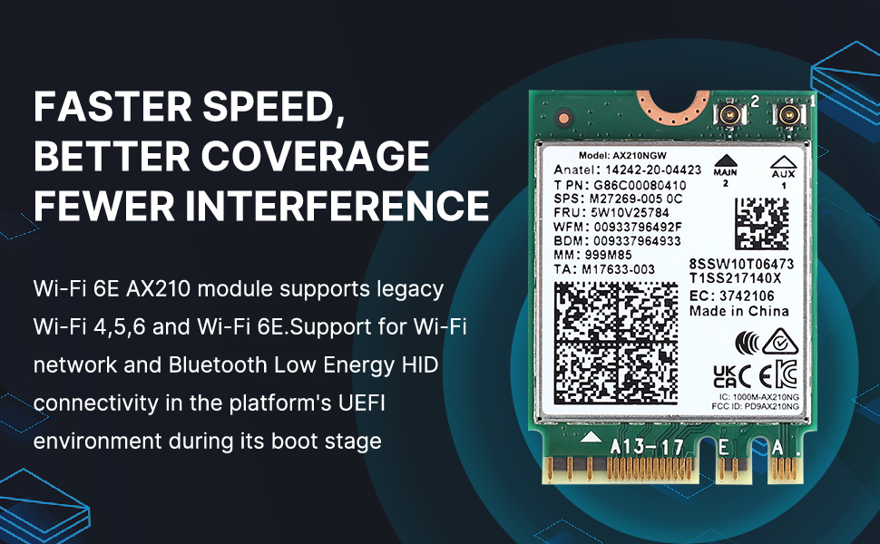 AX210 wifi card