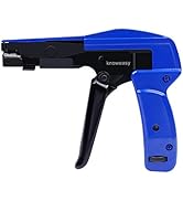 Cable Tie Gun,Knoweasy Fastening Cable Tie Tool,Die-Cast Steel Flush Cut Zip Tie Gun with Steel H...
