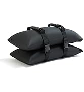 Malomke Sand Bags for Weight, 2-Pack 50LBS Heavy-Duty Fillable Sandbags for Weight to Hold Down U...