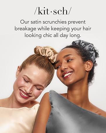 silk scrunchies