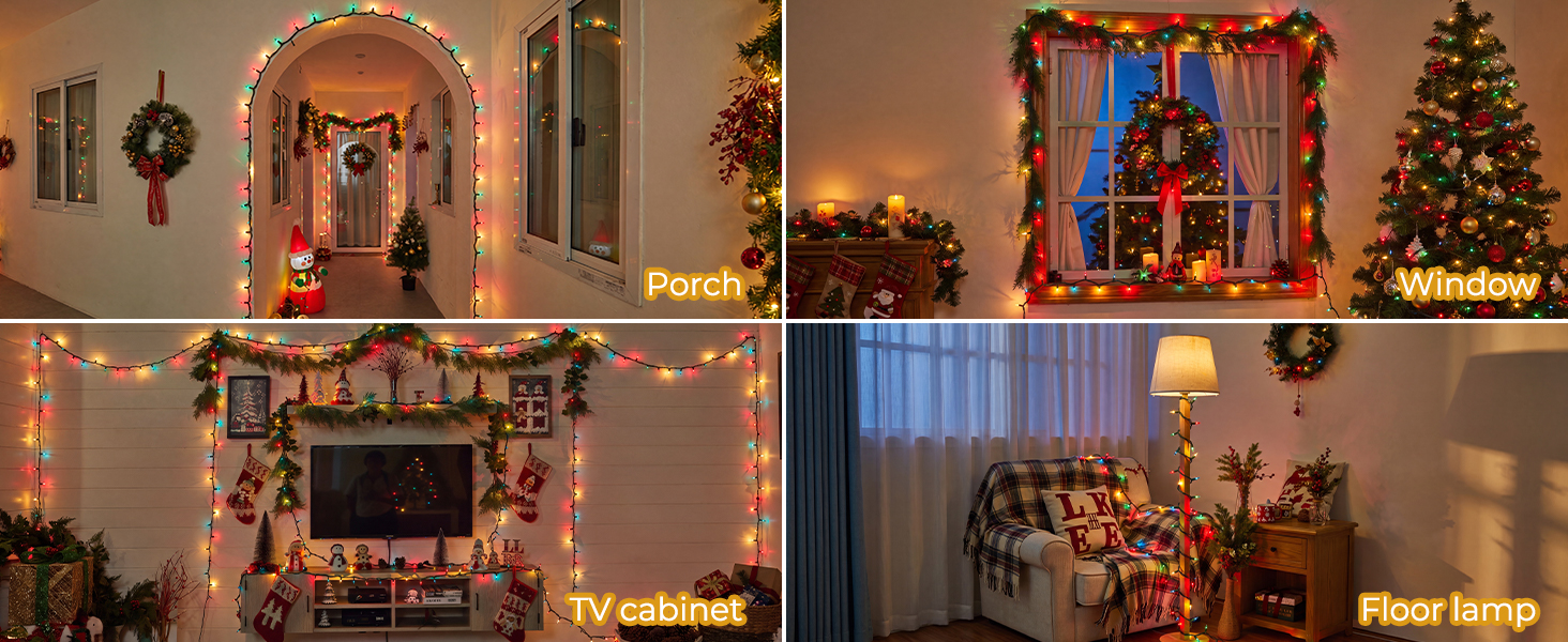 Multicolor halloween lights-7