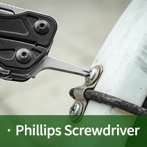 Slotted screwdriver and Phillips screwdriver