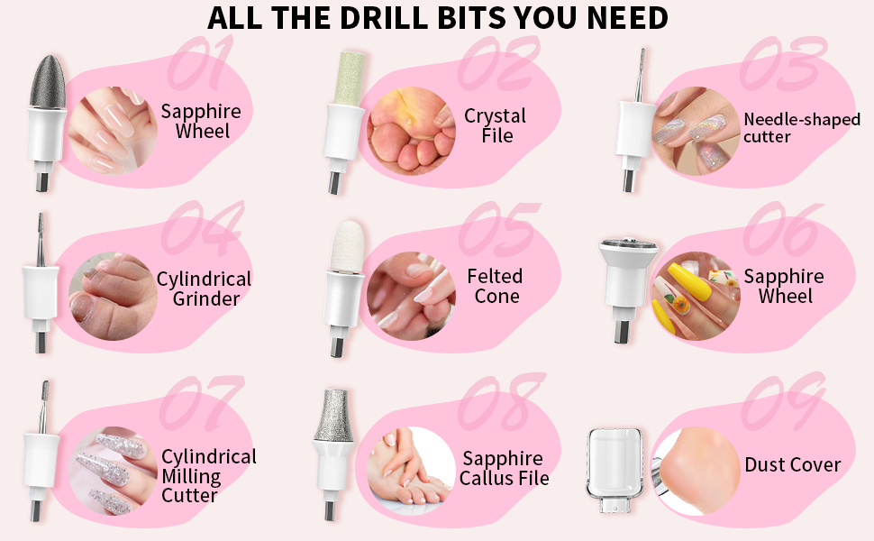 nail grinder kit