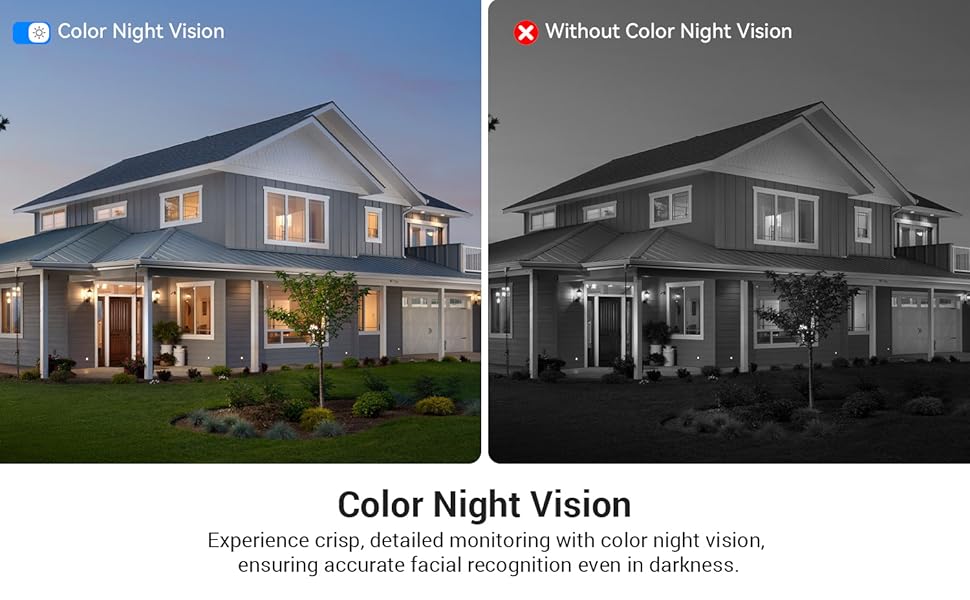 Security Camera Color Night Vision