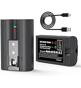2 Pack Replacement for Ring Battery, Upgraded High Capacity 7200mAh, Rechargeable 3.65V for Ring ...