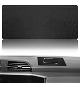xbrtaia Dashboard mat Rubber Non-Slip mat, Leather Texture 10.6