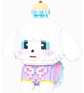 BDYDT Animal Bichon Dog Micro Building Blocks Set(3710PCS) Gift for Adults and Kids