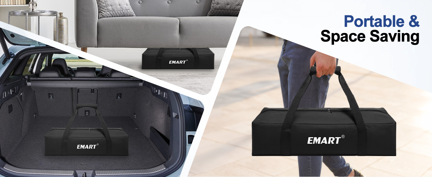 a durable carry bag for easy organization and carrying