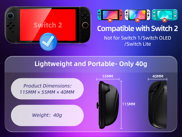 Compatible with Switch 2