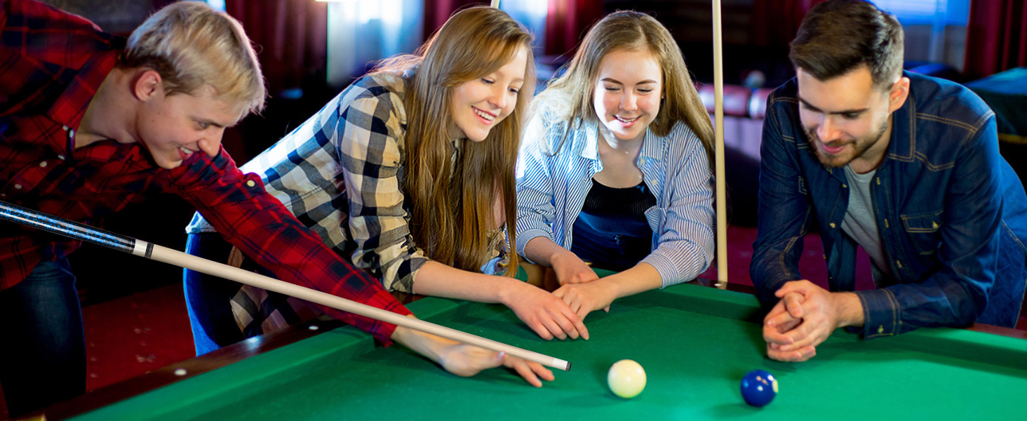 cue sticks