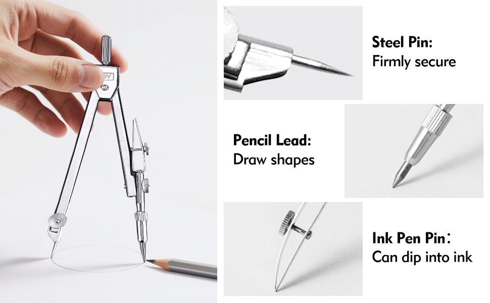 rulers, compass geometry tool, clear protractor