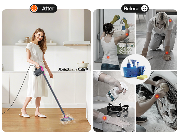 steam cleaner handheld hand held steamer mop multi surface floor laminate floors hardwood powerful