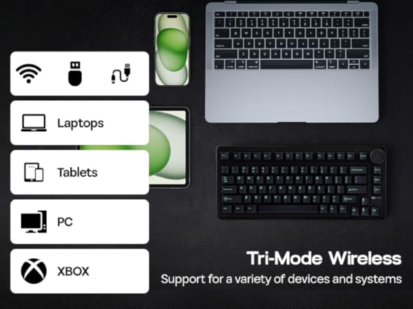 Programmable Wireless Gaming Keyboard