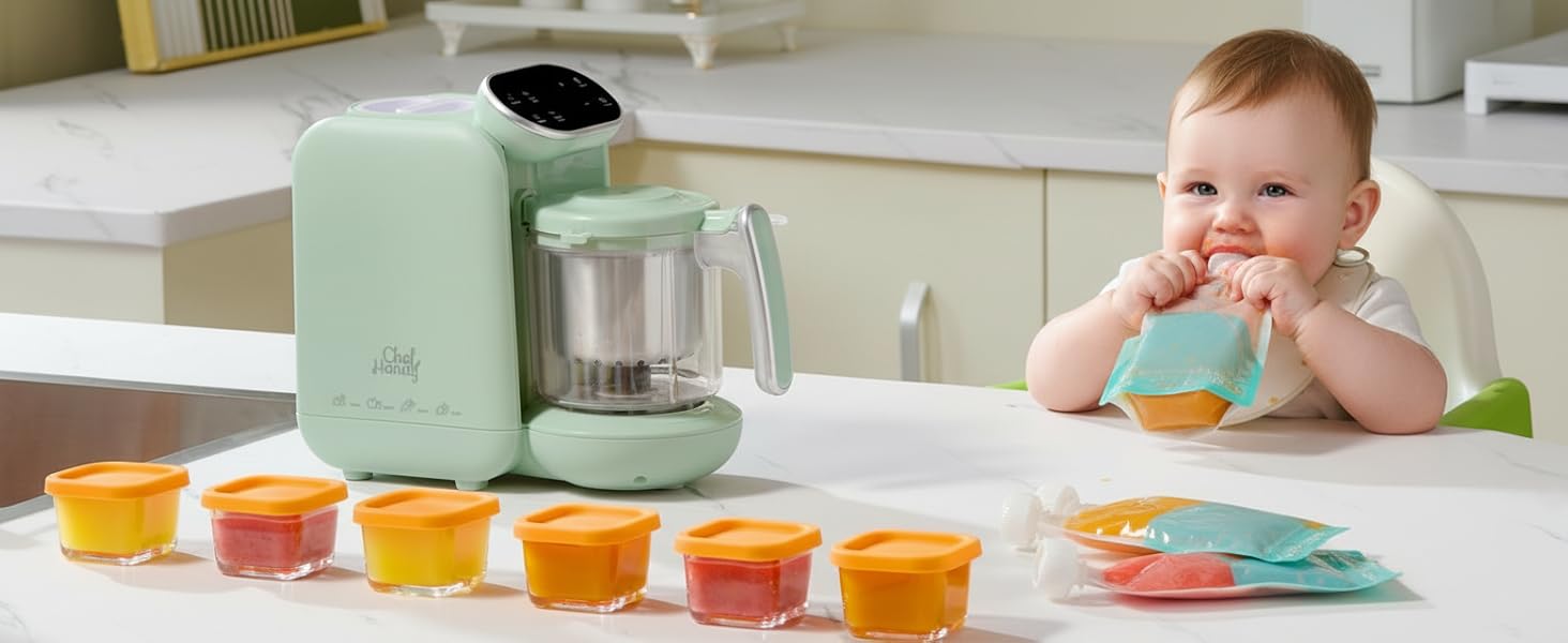 baby steamer and blender