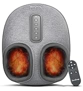 THERAZZAGGE Shiatsu Foot Massager with Heat [2026 Upgraded], Gifts for Him Her, FSA Eligible Deep...
