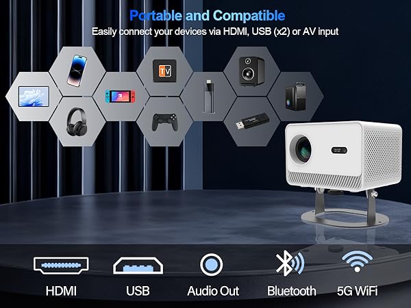 portable projector