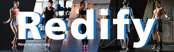 Redify weighted jump rope