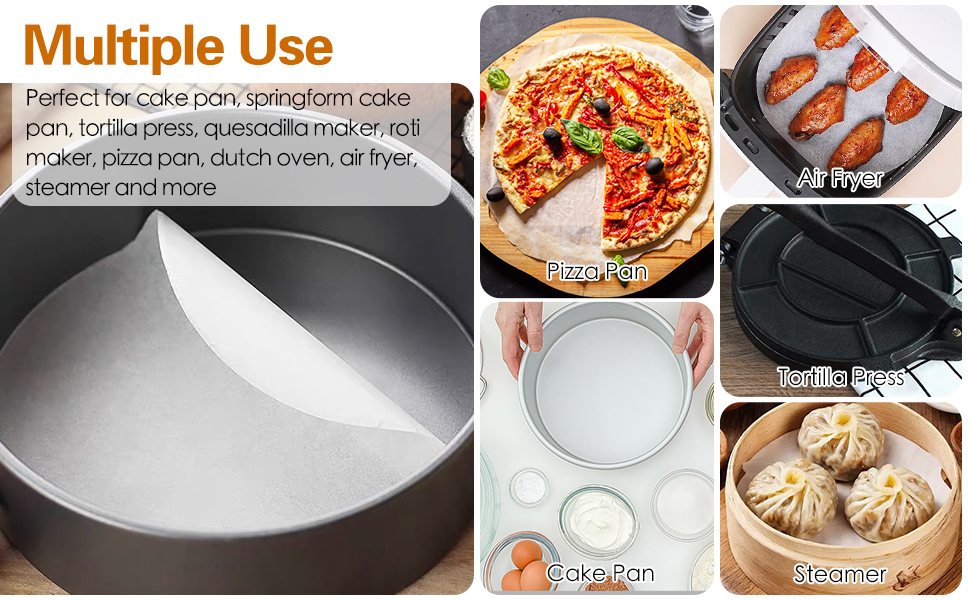Round parchment Paper