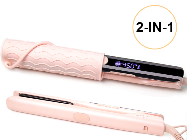 Flat Iron Curling Iron in One